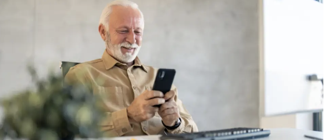 old checking phone